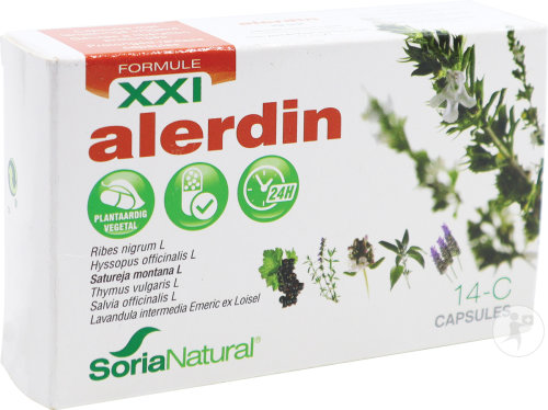 Soria Natural Formel XXI Allerdin 14-C Freie Atemwege 30 Kapseln
