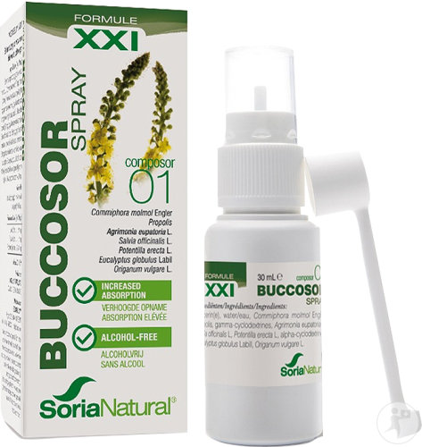 Soria Natural Buccosor XXI Spray 30ml