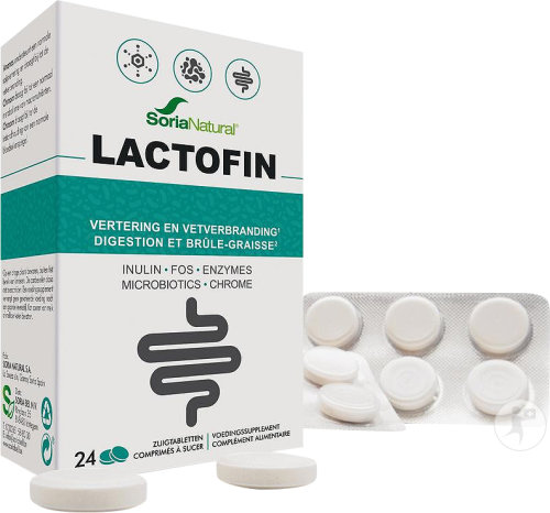 Soria Natural Lactofin Verdauung Und Fettverbrennung 24 Lutschtabletten