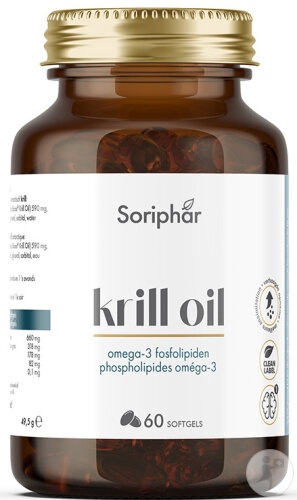 Soria Natural Neptune Krillöl Dose 60 Perlen