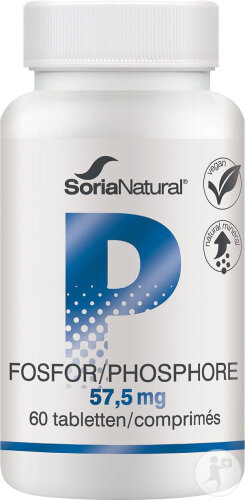 Soria Natural Phosphor 57,5mg Nahrungsergänzungsmittel 60 Tabletten