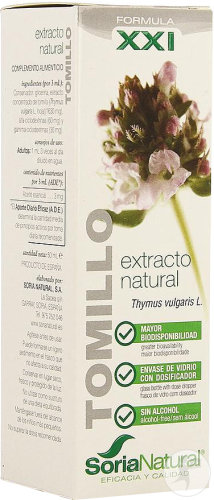Soria Natural Thymus Vulgaris XXI Flasche 50ml