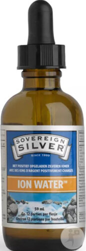 Sovereign Silver Ion Water Dropper Top 59ml