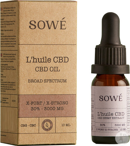 Sowé CBD-Öl Extra Stark 30% Breites Spektrum 10ml