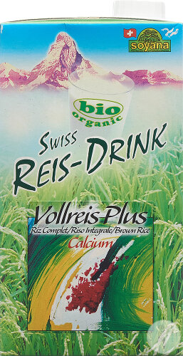 Soyana Swiss Reis Drink Vollreis Plus Calcium Bio 1l