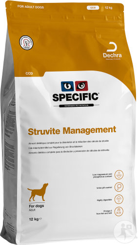 Specific CCD Struvite Management Trockenfutter Ausgewachsene Hunde Mit Struvitblasensteinen 12kg