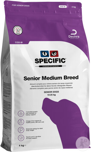 Specific CGD-M Senior Medium Breed Trockenfutter Hunde Mittlerer Rassen Beutel 4kg