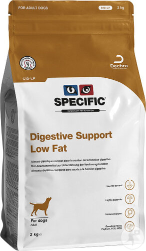 Specific CID-LF Digestive Support Low Fat Funktion Der Verdauung Erwachsene Hunde 2kg