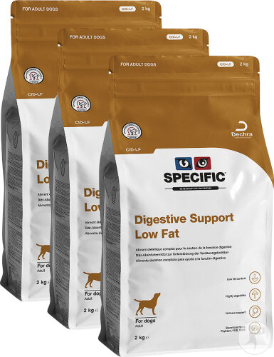 Specific CID-LF Digestive Support Low Fat Funktion Der Verdauung Erwachsene Hunde 2x3kg