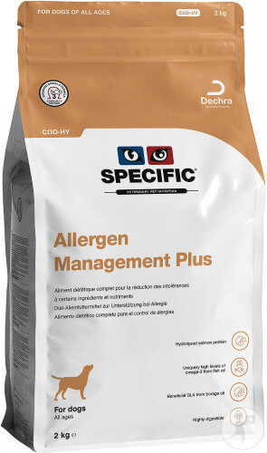Specific COD-HY Allergen Management Plus Trockenfutter Hunde Mit Multiplen Allergien 3x2kg