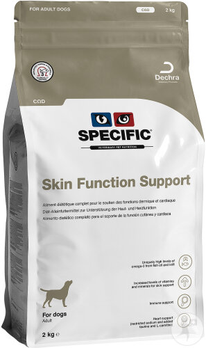 Specific COD Skin Function Support Trockenfutter Hunde Mit Allergien Allgemeine Gesundheit 2kg