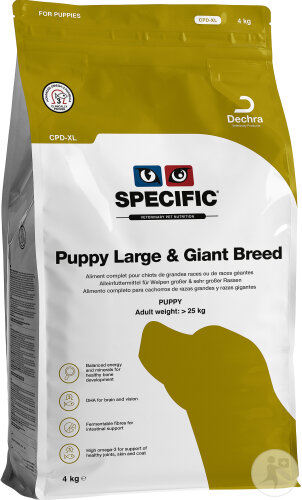 Specific CPD-XL Puppy Large & Giant Breed Welpen Trockenfutter Für Große Rassen 4kg