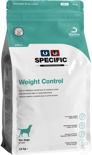 Specific CRD2 Weight Control Für Hunde Beutel 3x1,6kg