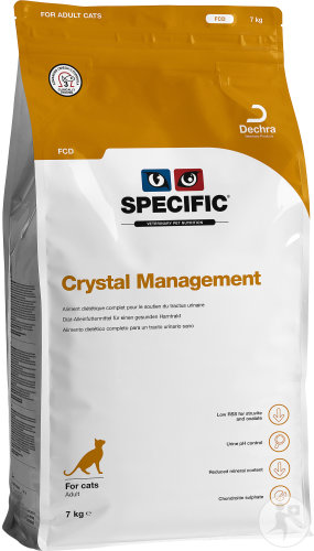 Specific FCD Crystal Management Trockenfutter Katzen Mit Struvit- Oder Kalziumoxalatsteinen 7kg