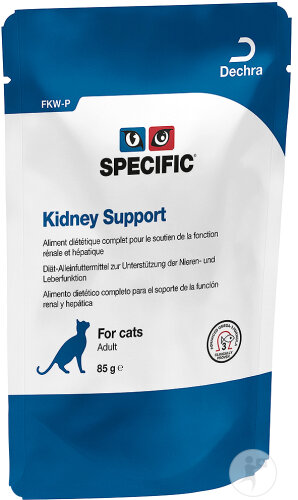 Specific FKD Kidney Support Nassfutter Erwachsene Katzen Mit Nieren- Und Herzerkrankungen 12x85g