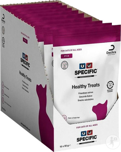 Specific FT H Healthy Treats Für Katzen 10x50g