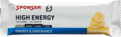 Sponser High Energy Riegel Banane 45g