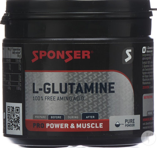 Sponser L-Glutamin 100% Pure Geschmack Neutral Dose 350g
