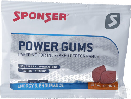 Sponser Power Gums Fruchtmischung Beutel 75g