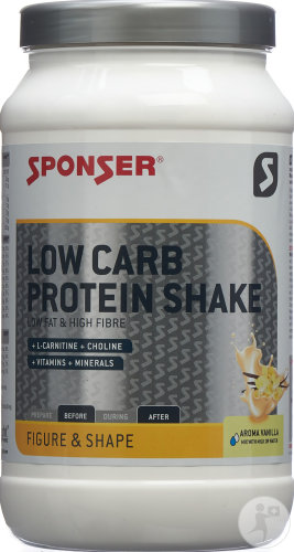 Sponser Protein Shake Mit L-Carnitin Vanille Dose 550g