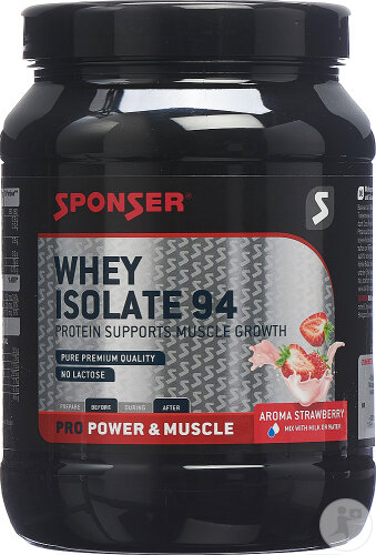 Sponser Whey Isolate 94 Pulver Erdbeere Dose 425g