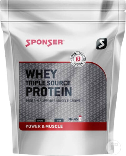 Sponser Whey Triple Source Protein Pulver Vanille Beutel 500g