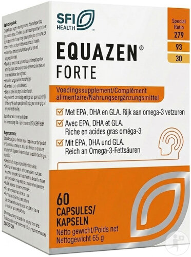 Equazen Forte Omega 3/6 60 Kapseln