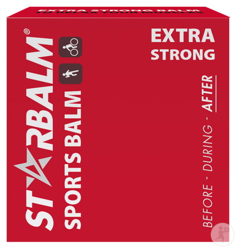 Starbalm Sports Balsam Extra Strong Rot Tiegel 10g