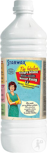 Starwax The Fabulous Weisser Essig 14° Haushaltsreiniger Duftlos Flasche 1l