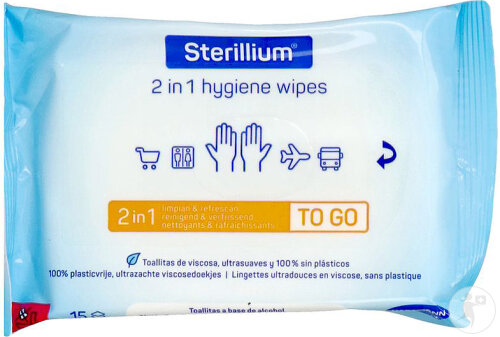Hartmann Sterillium Tücher 2In1 15 Stück