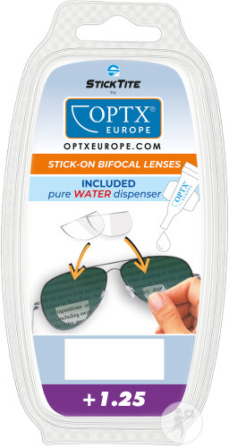 StickTite Instant Reading Lenses +1,25 2 Stück