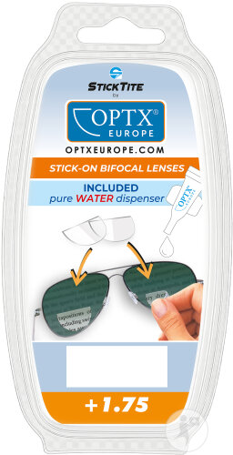 StickTite Instant Reading Lenses +1,75 2 Stück