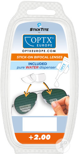 StickTite Instant Reading Lenses +2,00 2 Stück