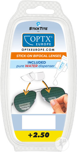 StickTite Instant Reading Lenses +2,50 2 Stück