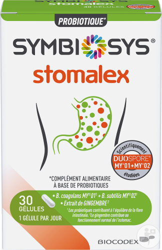 Symbiosys Stomalex Magenwohl 30 Kapseln
