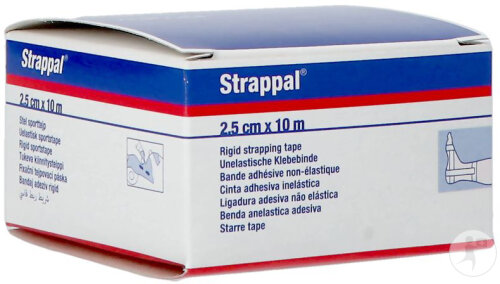 Strappal Unelastisches Klebeband 2,5cmx10m 1 Stück