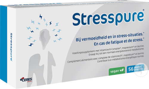 Stresspure Vitamine B- Complex + Magnesium 56 Tabletten