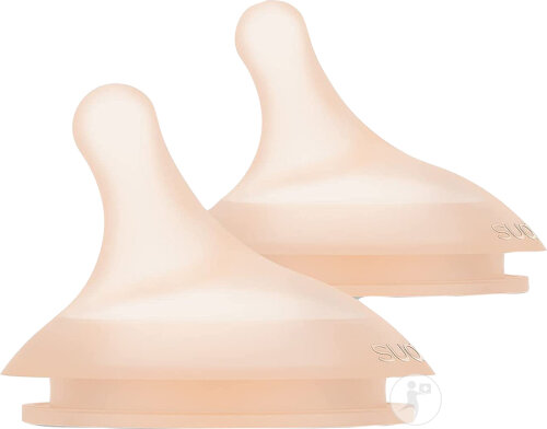 Suavinex Sauger Für Babyflasche Anti-Kolik Zero Zero Langsamer Fluss S 0+ Monate Fair 2 Stück