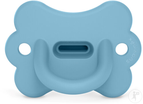 Suavinex Schnuller Umkehrbar SX Pro 6-18 Monate Schmetterling Blau 1 Stück