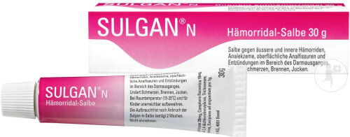 Sulgan-N Salbe Tube 30g