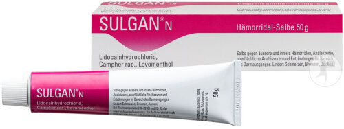 Sulgan-N Salbe Tube 50g