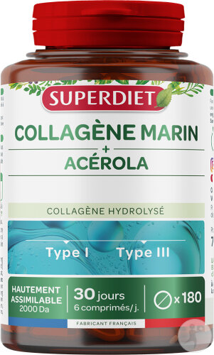 Super Diet Marine Kollagen + Acerola 180 Kapseln
