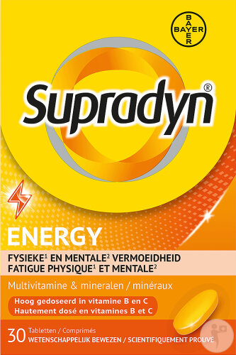 Supradyn Energy 13 Vitaminen Und 9 Mineralien 30 Tabletten