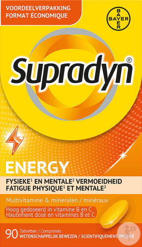 Supradyn Energy 13 Vitaminen Und 9 Mineralien 90 Tabletten