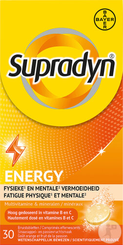 Supradyn Energy Multivitamine 30 Brausetabletten