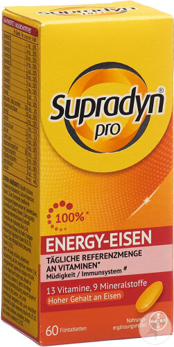 Supradyn Pro Energy Eisen 60 Filmtabletten