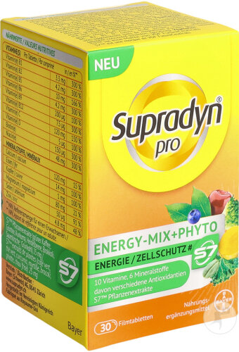 Supradyn Pro Energy-Mix + Phyto 30 Tabletten
