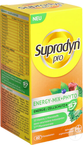 Supradyn Pro Energy-Mix + Phyto 60 Tabletten