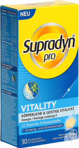 Supradyn Pro Vitality 30 Brausetabletten