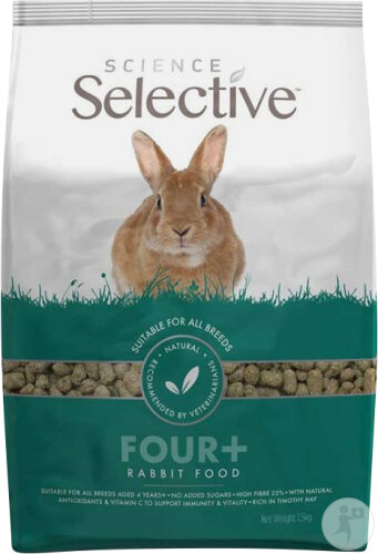 Supreme Selective Mature Rabbit Pellets Kaninchen +4 Jahre 1,5kg